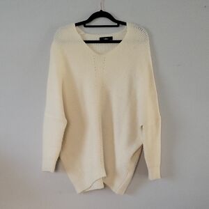 Cream Sweater Tunic